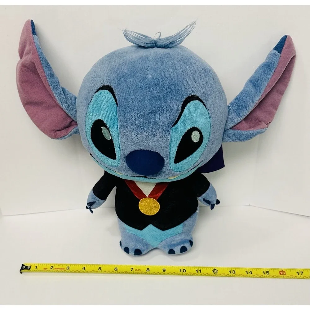 Hot Topic Exclusive Disney Funko Stitch Vampire Plush Halloween Blue 12